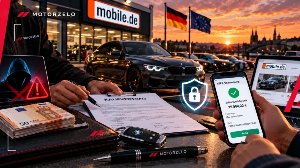 Transferencia bancaria segura para el pago de un coche en Alemania